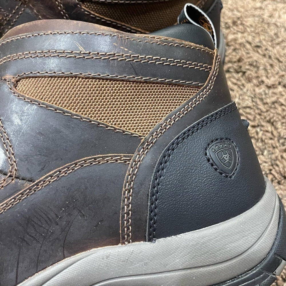 Ariat Terrain Men’s Working Hiking Riding Boots Sz 12 EE - Picture 8 of 15